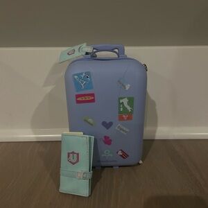 American Girl Innerstar U Suitcase and Passport Set